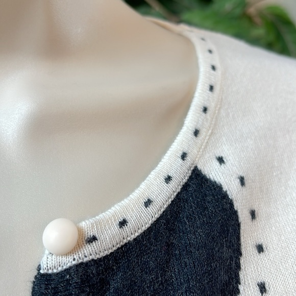 J CREW CASHMERE & COTTON BUTTON FRONT CARDIGAN - Picture 5 of 8